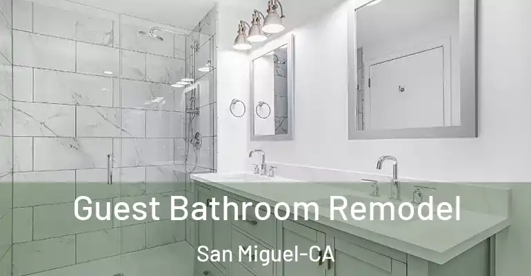 inner Bathroom imggen Guest Bathroom Remodel San Miguel-CA