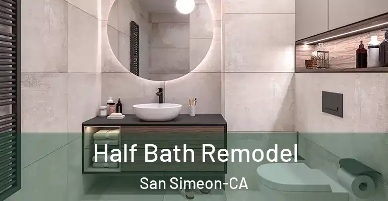 inner Bathroom imggen Half Bath Remodel San Simeon-CA