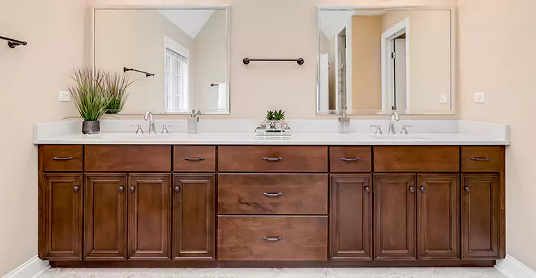 Bathroom Cabinet Renovation in Atascadero