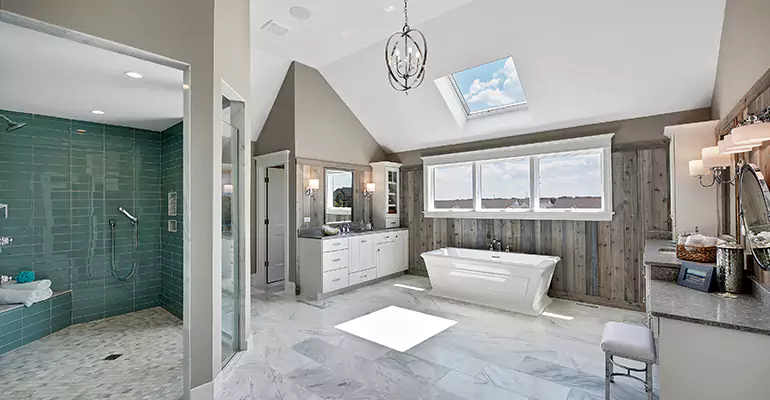 Guest Bathroom Flooring Remodel in Atascadero