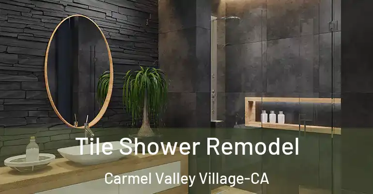 inner Bathroom imggen Tile Shower Remodel Carmel Valley Village-CA