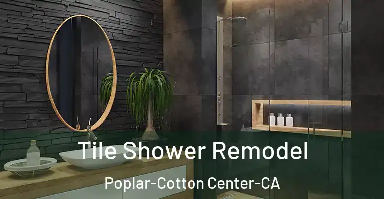 inner Bathroom imggen Tile Shower Remodel Poplar-Cotton Center-CA