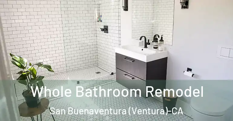 inner Bathroom imggen Whole Bathroom Remodel San Buenaventura (Ventura)-CA